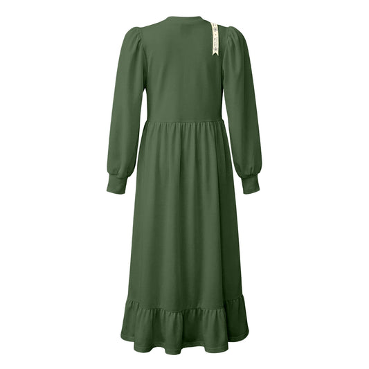 Olive Sweater Dress