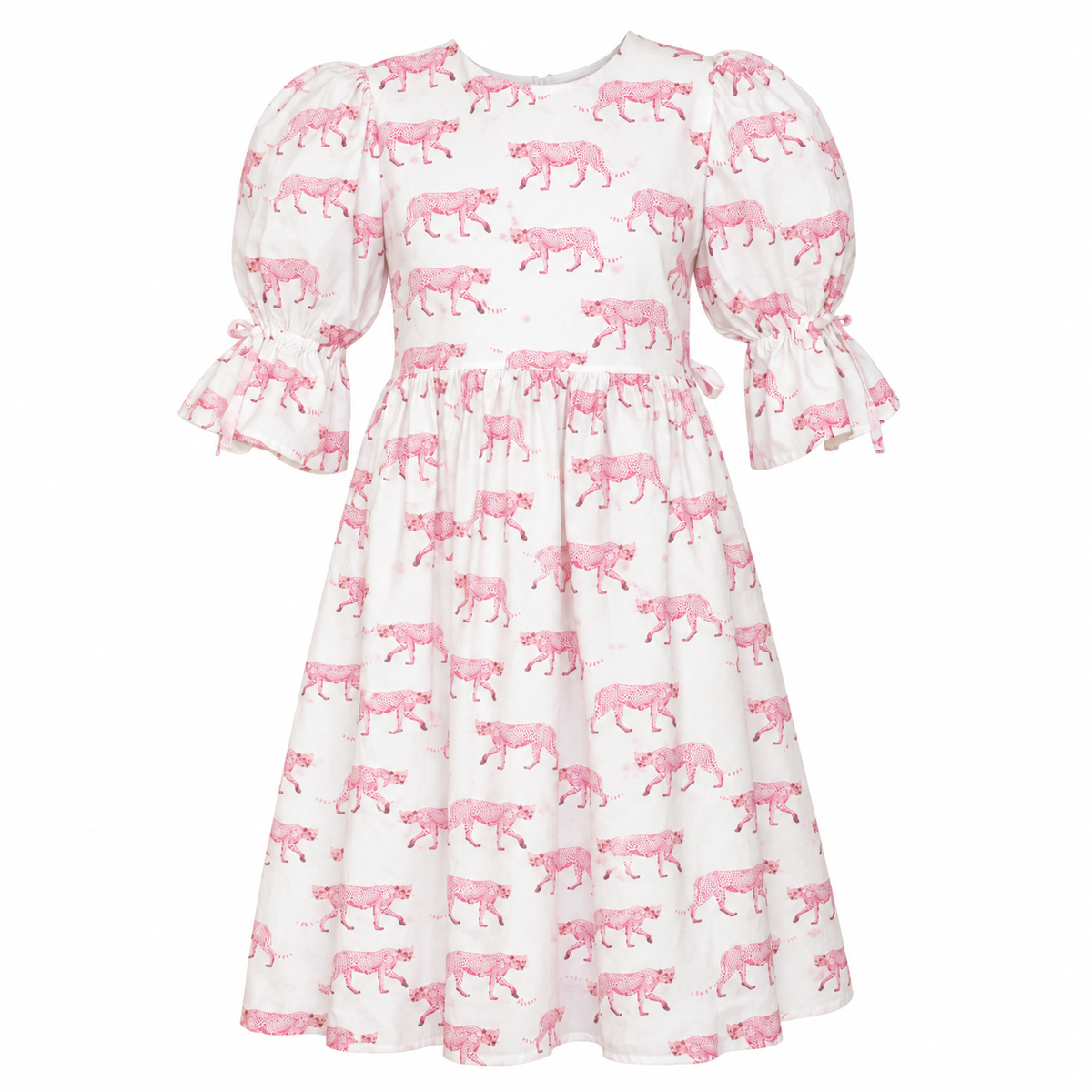 Pink Leopard Dress