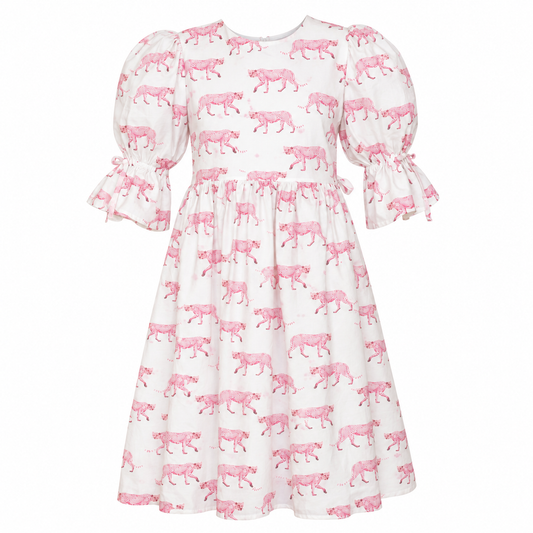 Pink Leopard Dress