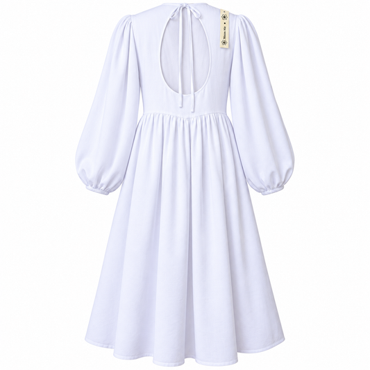White Willow Dress