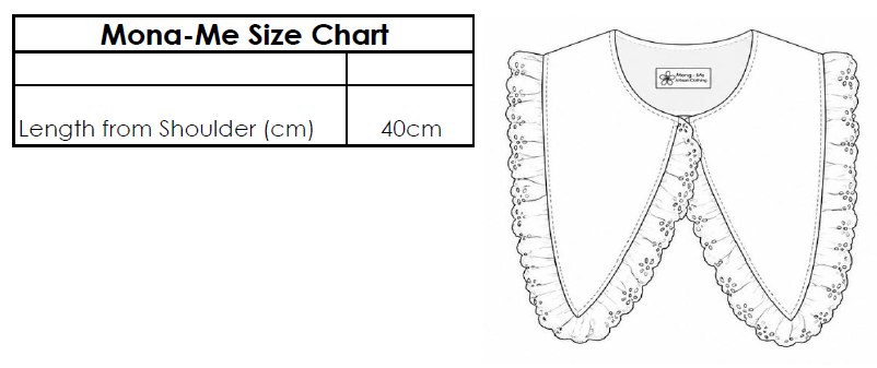 Frill Black Collar
