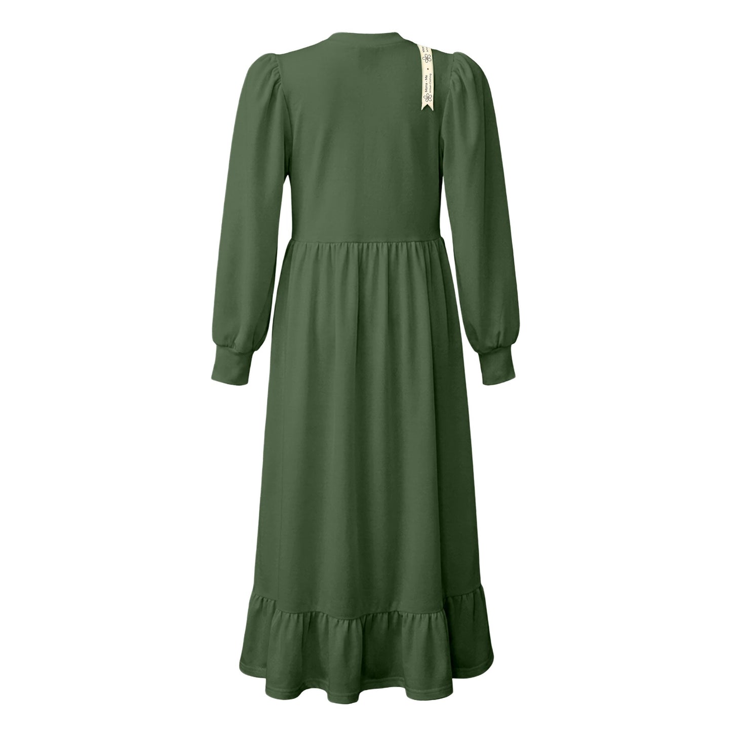 Olive Sweater Dress