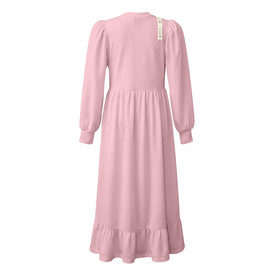 Pink Sweater Dress
