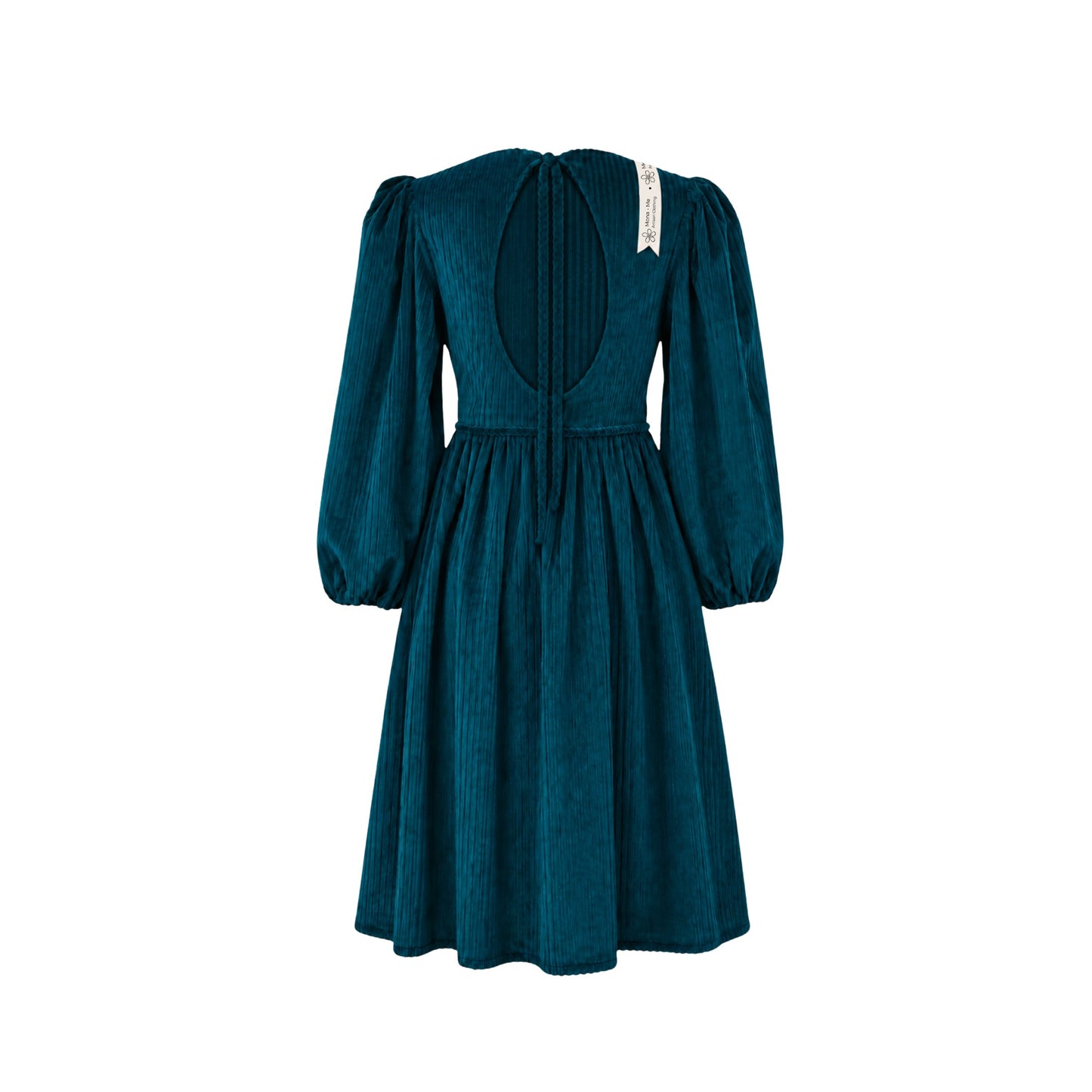 Teal Cord Dress